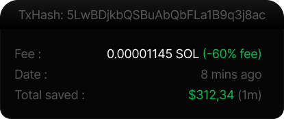Transaction analytics interface